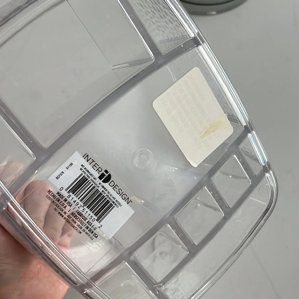 Acrylic make up holder